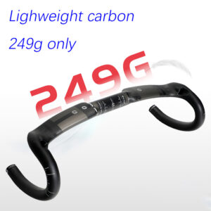 Ghi đông Full Carbon TOSEEK - Màu xám