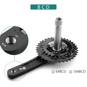 Giò dĩa xe đạp PROWHEEL - CLAW-551-TT - 36-26T - 170MM