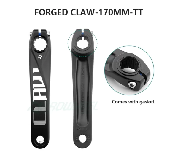 Giò dĩa xe đạp PROWHEEL - CLAW-551-TT - 36-26T - 170MM