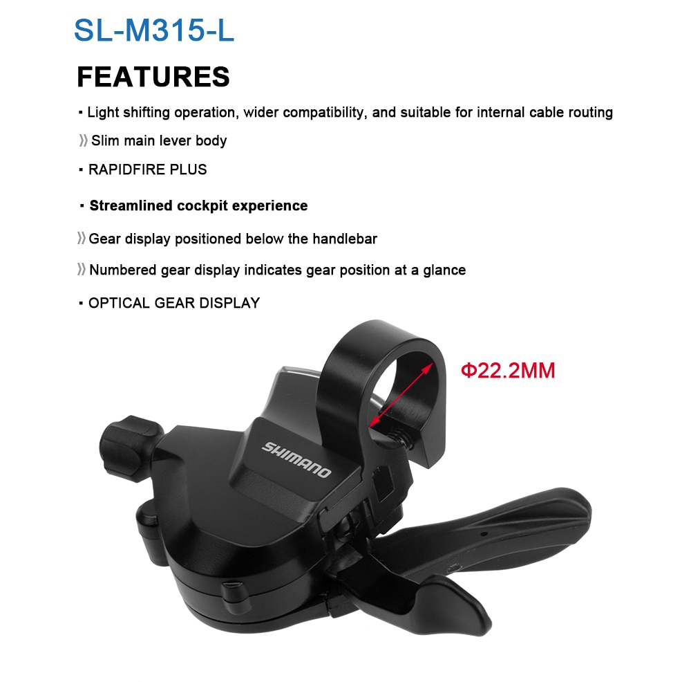 Tay đề xe đạp SHIMANO ALTUS SL - M315