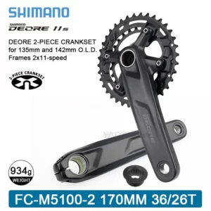 Giò dĩa xe đạp SHIMANO DEORE FC-M5100 – 170MM