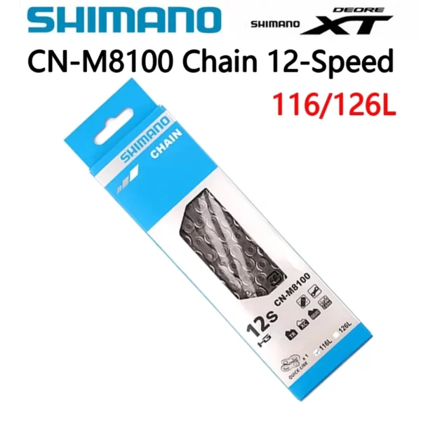 Xích xe đạp SHIMANO DEORE XT CN-M8100-12S