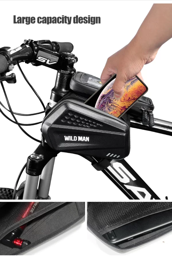 Túi treo KHUNG xe đạp chống nước WILD MAN – ES6
