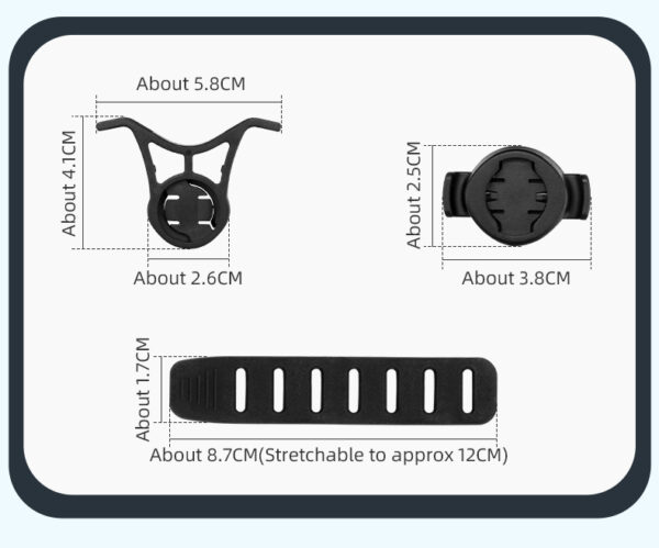 Đèn hậu pin sạc xe đạp ROCKBROS-Q2