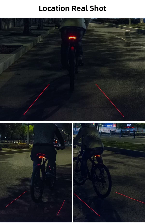 Đèn hậu pin sạc xe đạp có điều khiển ROCKBROS-R1