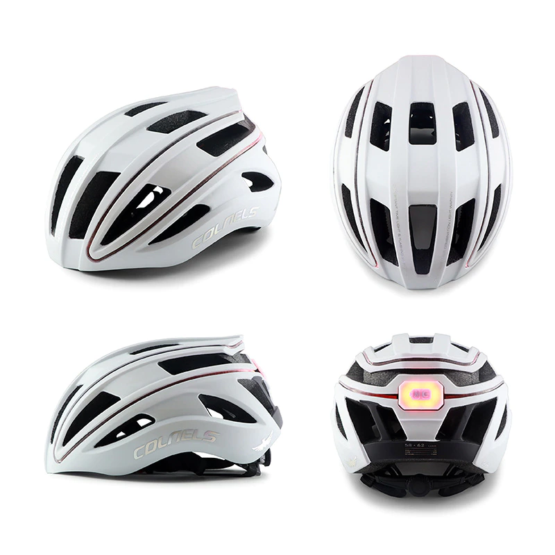 Mũ bảo hiểm xe đạp có đèn led hậu COLNELS