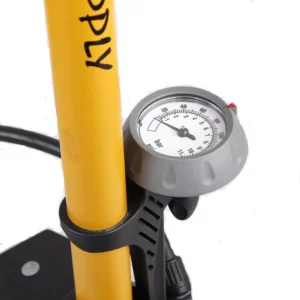 Bơm sàn xe đạp với đồng hồ đo áp GIYO GF-55P