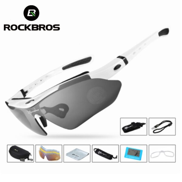 Kính xe đạp thể thao ROCKBROS - Bộ 5 kính