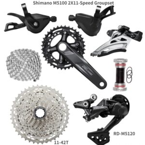 Bộ group xe đạp MTB SHIMANO M5100 2x11s
