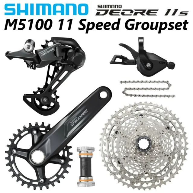 Bộ group xe đạp MTB SHIMANO M5100 1x11s