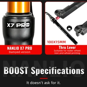 Phuộc xe đạp MTB NANLIO X7 PRO