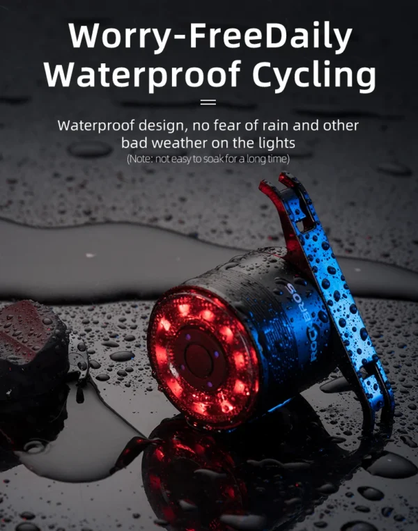 Đèn hậu pin sạc xe đạp ROCKBROS-Q1