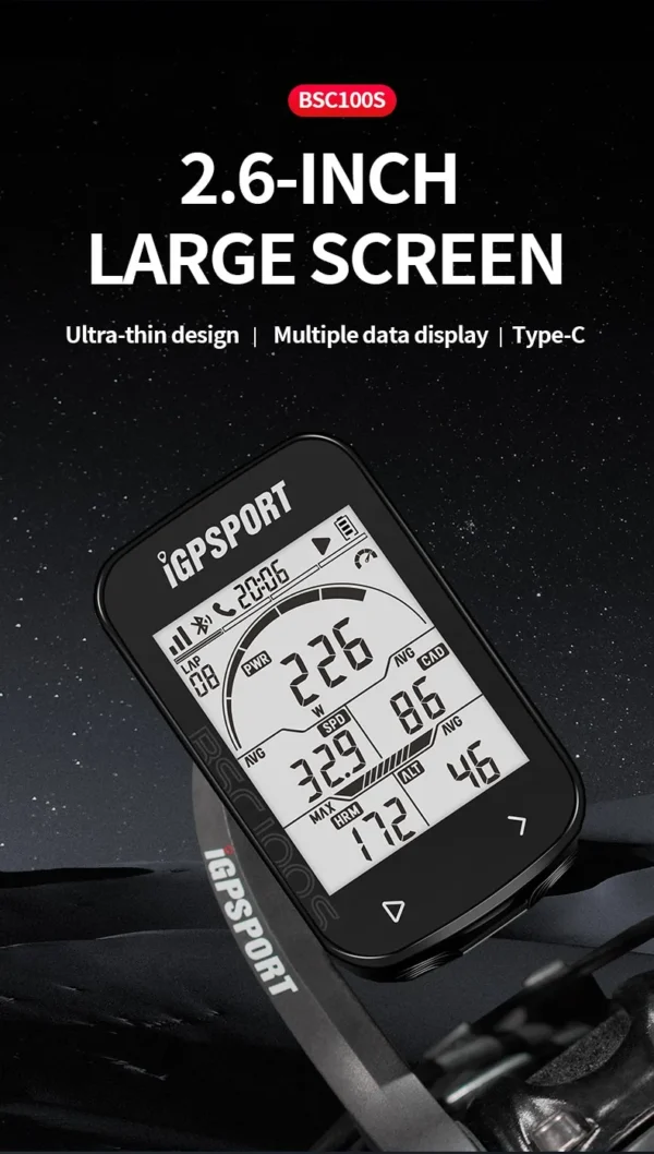 Đồng hồ xe đạp định vị GPS IGPSPORT BSC100S