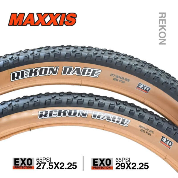 Lốp xe đạp MTB Maxxis Rekon Race hông nâu