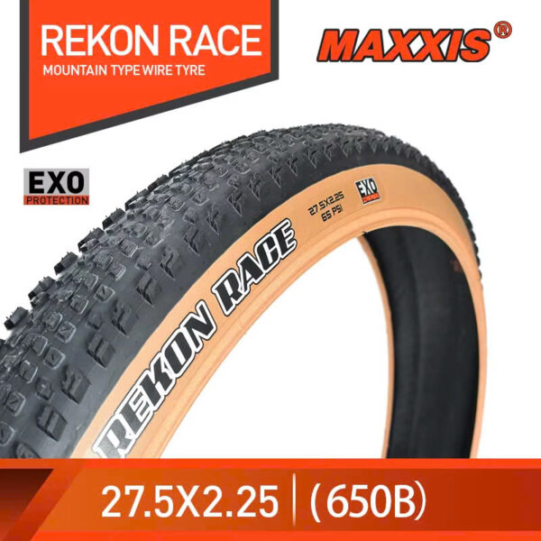 Lốp xe đạp MTB Maxxis Rekon Race hông nâu