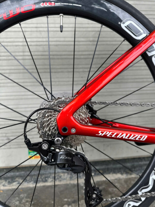Xe đạp thể thao lắp ráp Sworks SL7 Đỏ Candy