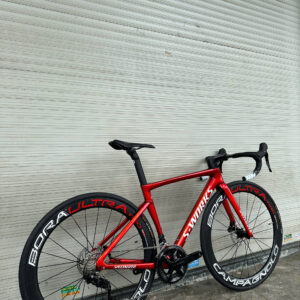 Xe đạp thể thao lắp ráp Sworks SL7 Đỏ Candy