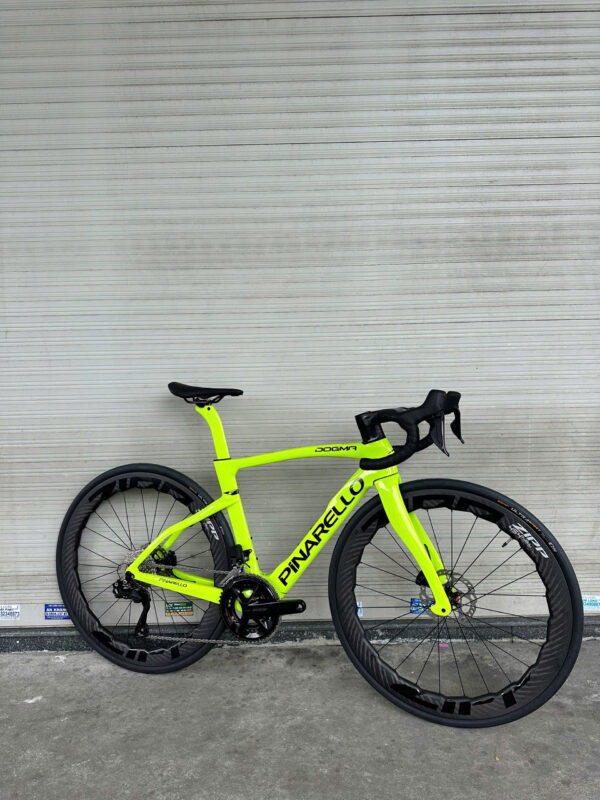 Xe đạp lắp ráp Pinarello F14 Xanh lá non