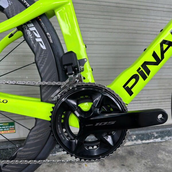 Xe đạp lắp ráp Pinarello F14 Xanh lá non